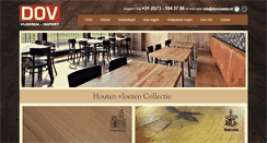 Desktop Screenshot of dovvloeren.nl
